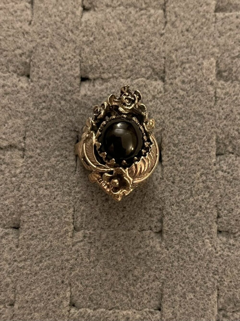 NWT Vintage Sterling Silver Ring Size 6 Handmade Gemstone Bob Stringer Y2K $250